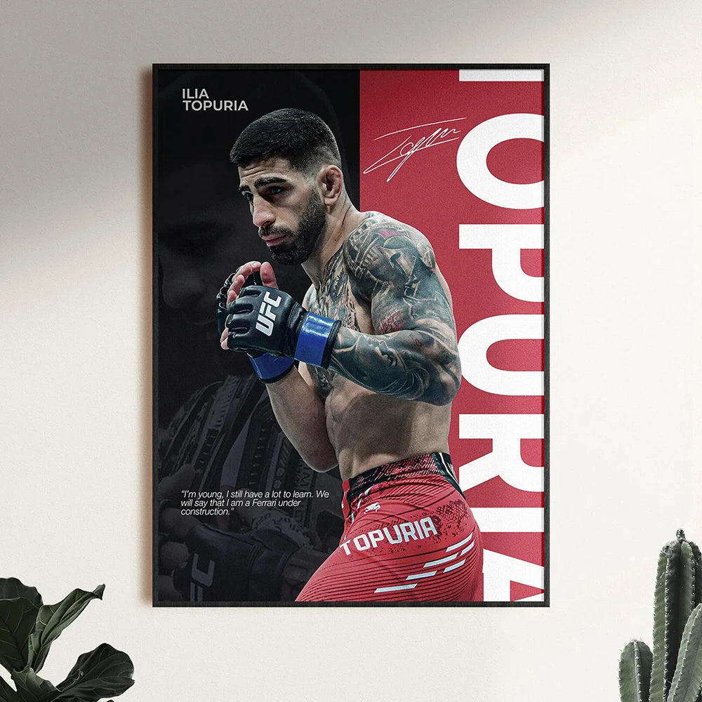 Fighter Legends Canvas Posters — Unframed