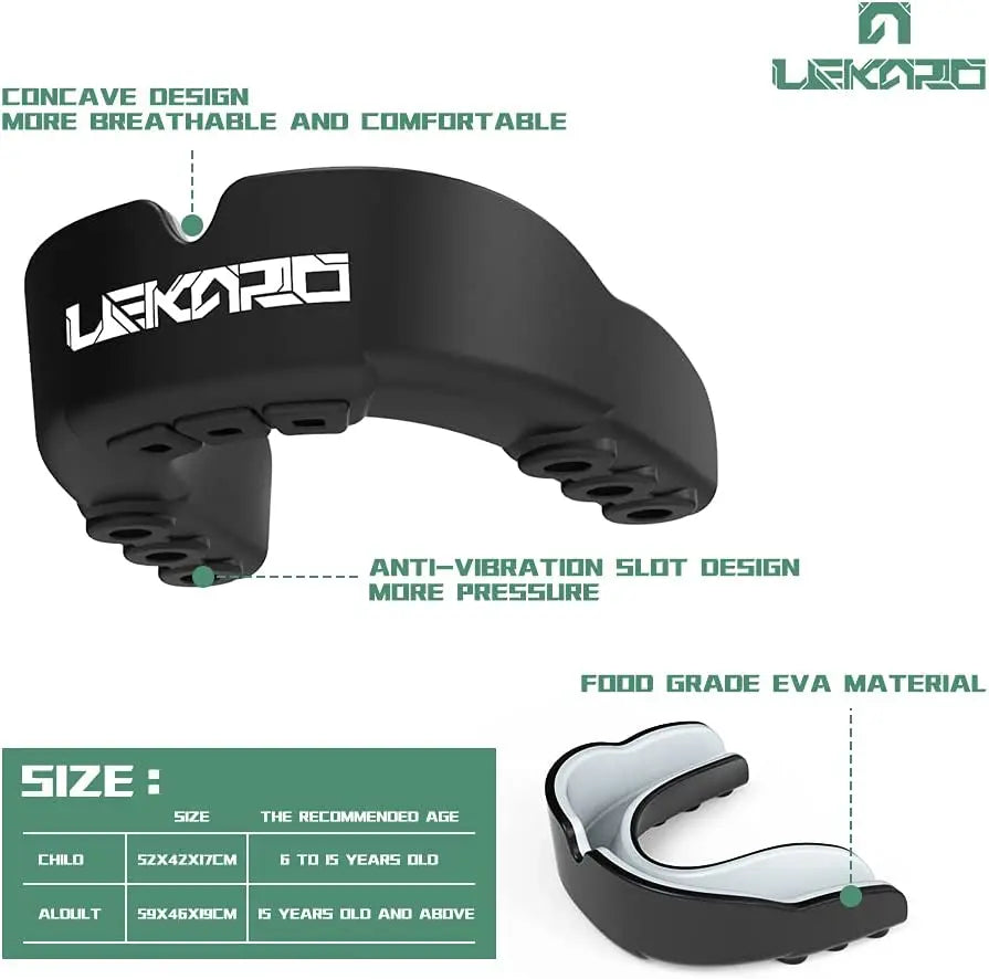 LEKARO Mouthguard with Storage Case