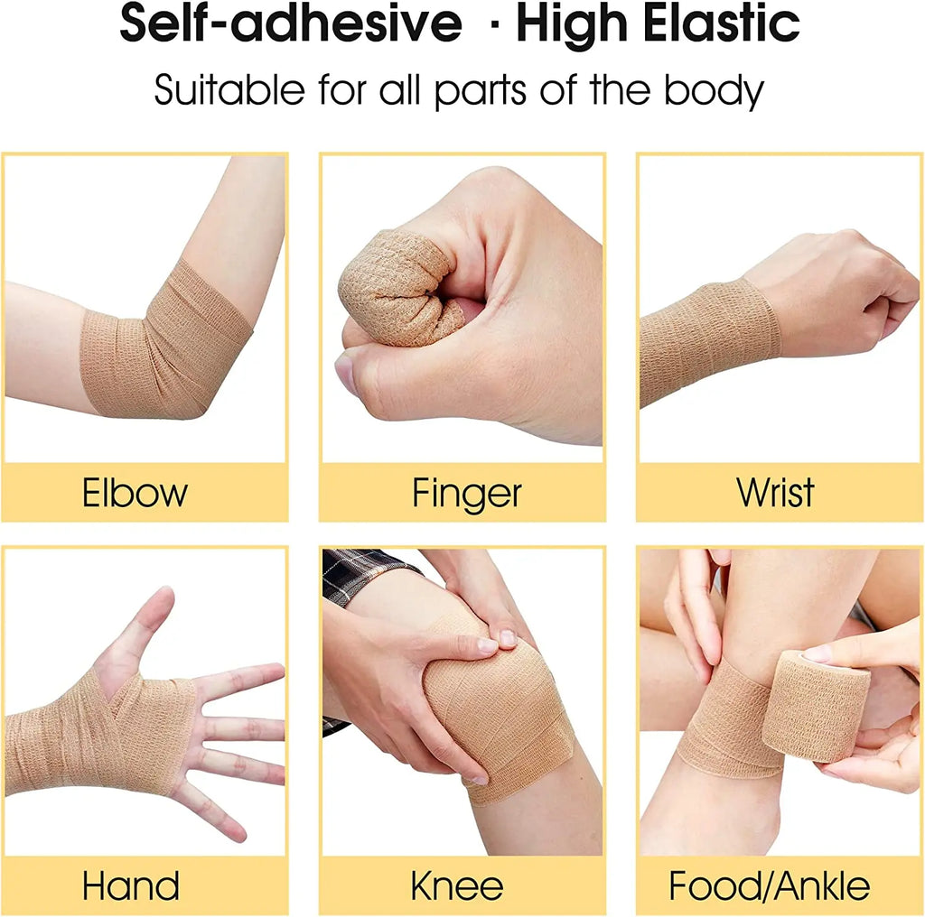 Self-Adherent Elastic Wrap — 4.5 m
