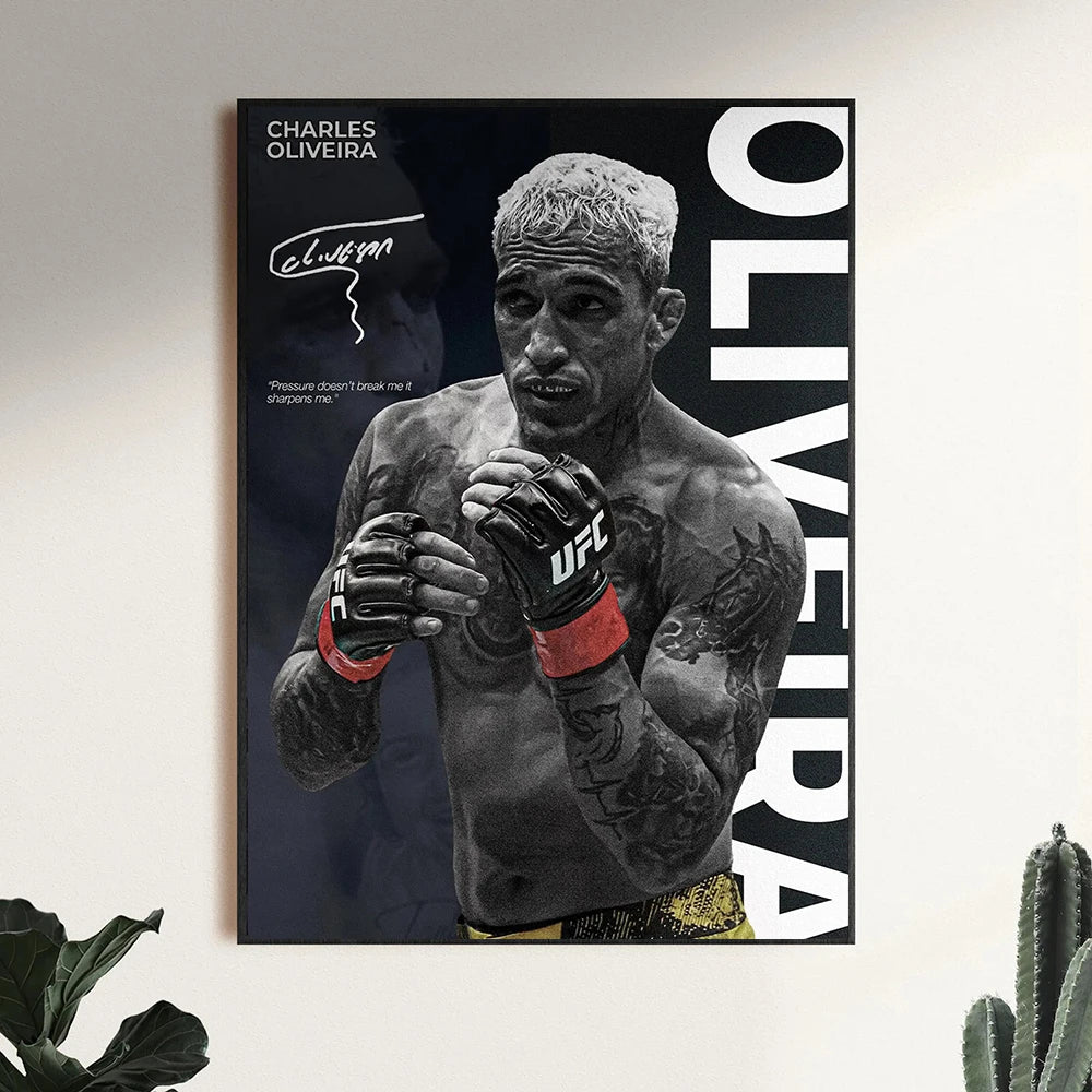 Fighter Legends Canvas Posters — Unframed
