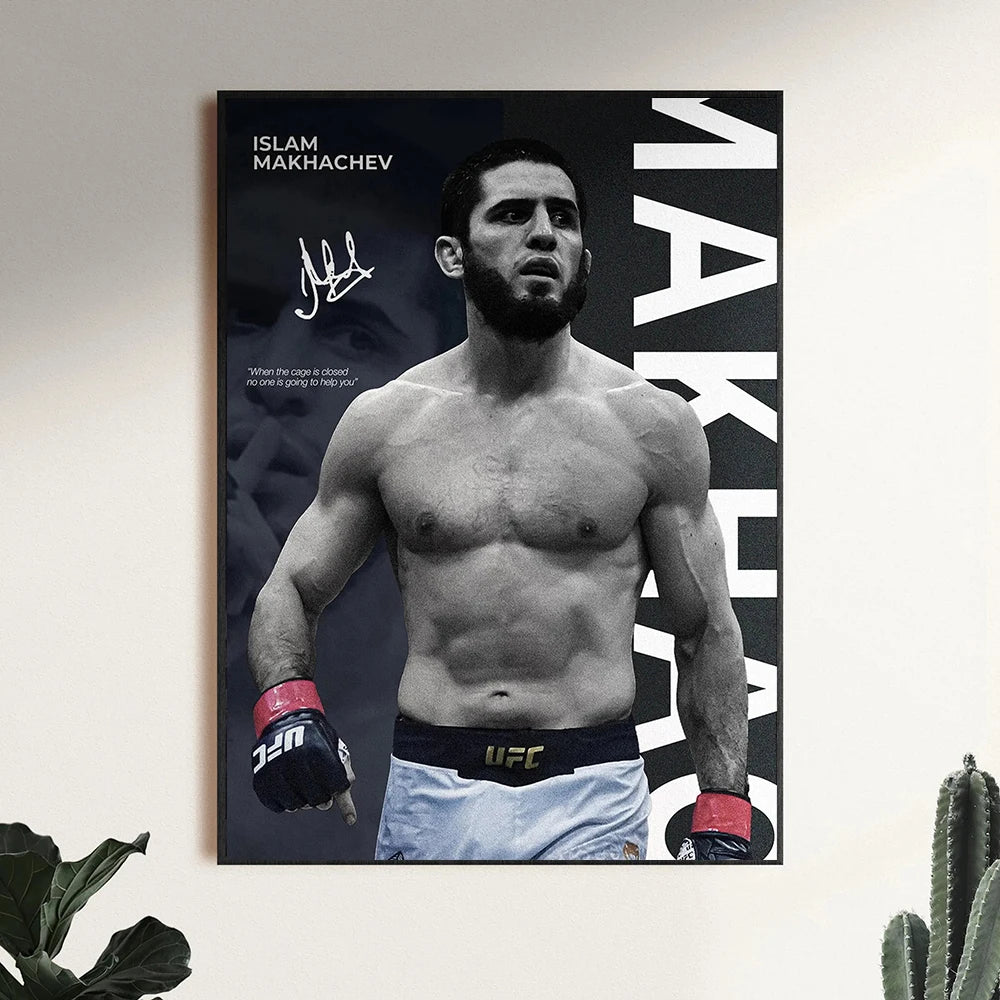 Fighter Legends Canvas Posters — Unframed