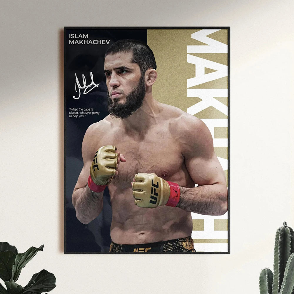 Fighter Legends Canvas Posters — Unframed