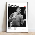 Black & White Fighter Canvas Posters — Unframed