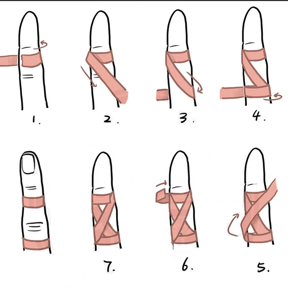 BJJ Finger Tape — 8 mm × 10 m