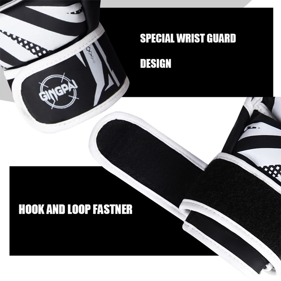 GINGPAI G-24152 Half-Finger MMA Gloves