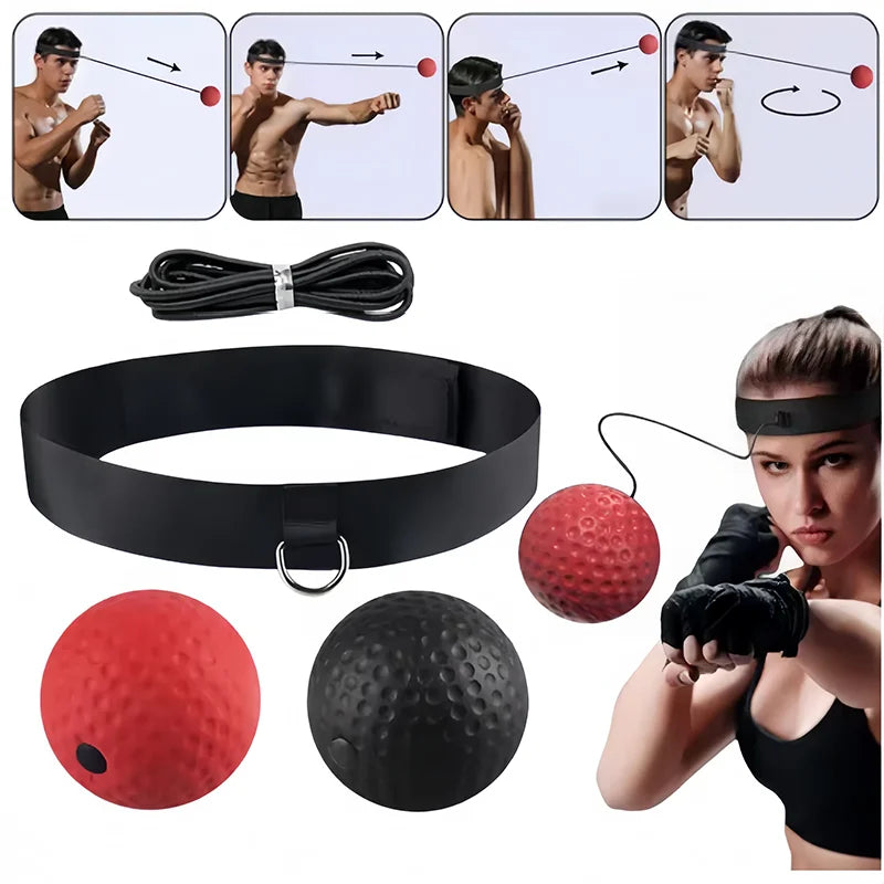 Boxing Reflex Ball with Headband