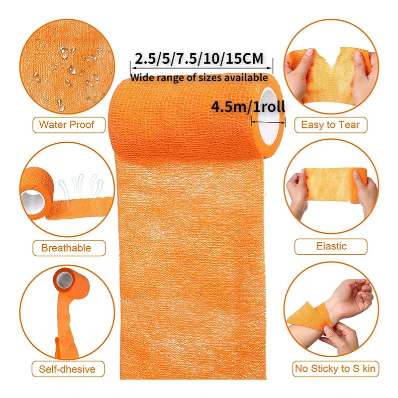 Self-Adherent Elastic Wrap — 4.5 m