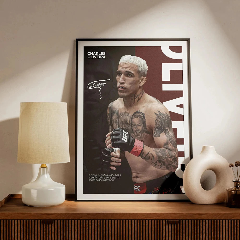Fighter Legends Canvas Posters — Unframed