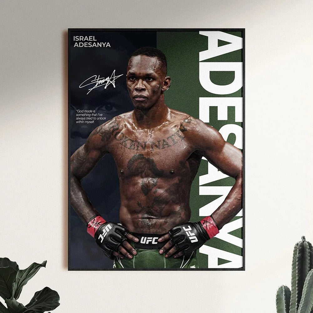 Fighter Legends Canvas Posters — Unframed