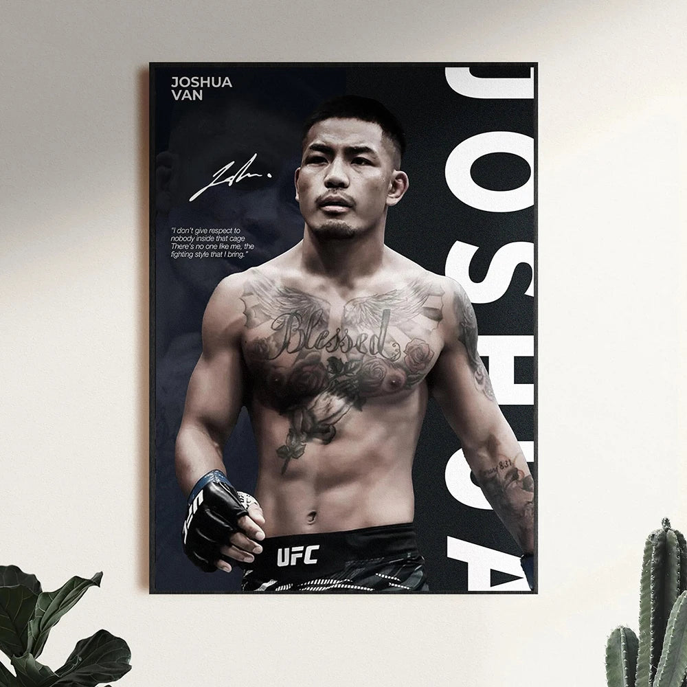 Fighter Legends Canvas Posters — Unframed