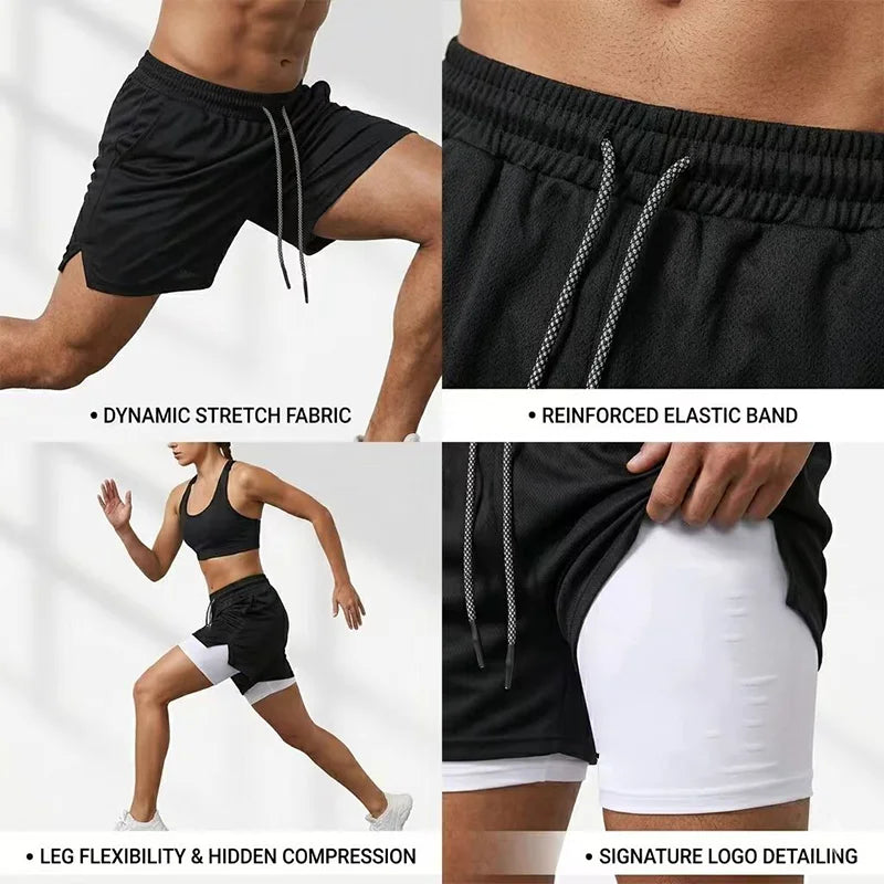 UFC GYM 2-in-1 Training Shorts