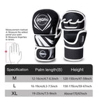 GINGPAI G-24152 Half-Finger MMA Gloves